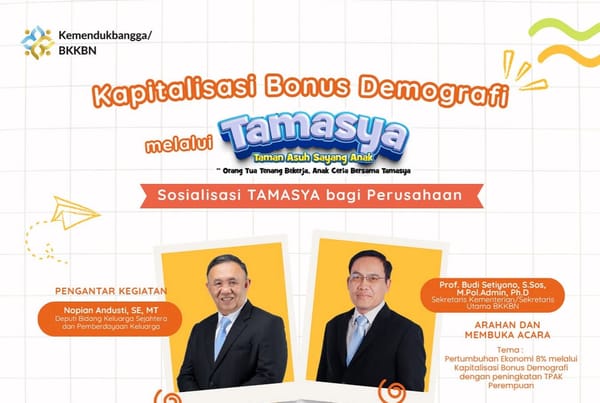 Kapitalisasi Bonus Demografi Melalui Tamasya: Sosialisasi Tamasya bagi Perusahaan.