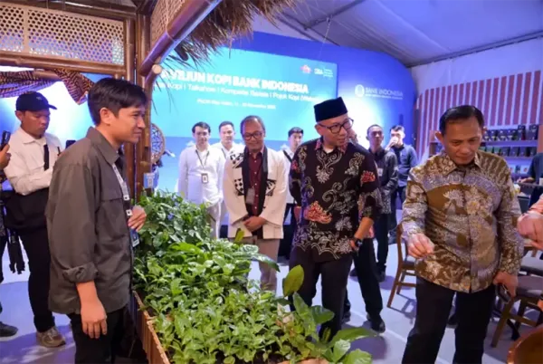 Lampung Fest 2025 : Bank Indonesia Lampung Hadirkan Paviliun Kopi