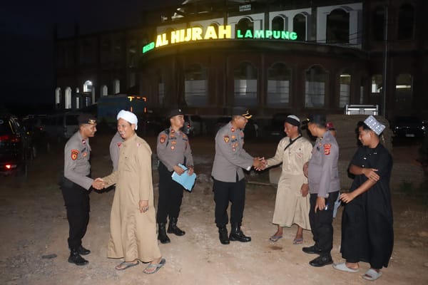 Amankan IJTMA Indonesia Berdoa, Polda Lampung Kerahkan 1.088 Personil