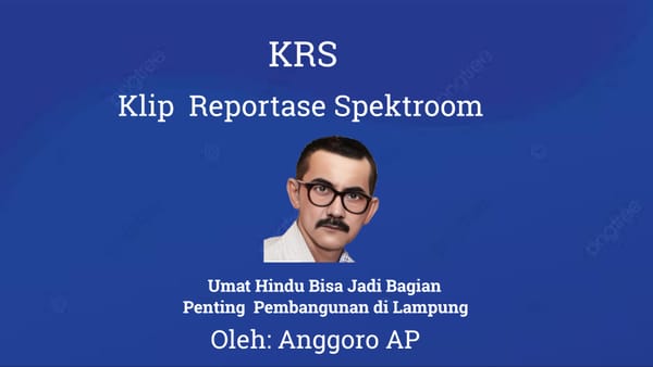 Umat Hindu Bisa Jadi Bagian Penting  Pembangunan di Lampung