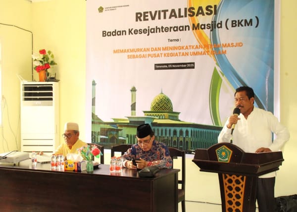 Kemenag Kota Ternate Gelar Revitalisasi BKM Untuk Meningkatkan