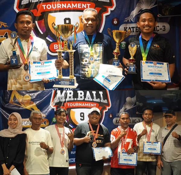 Turnamen Mr.Ball Sukses Digelar