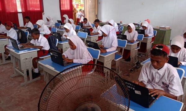 Siswa SD Pada 20 Sekolah di Maluku Utara Ikut ANLDB 2025