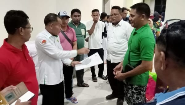 Kemenag Malut Bantu Atlit Korban Kebakaran Asrama Haji