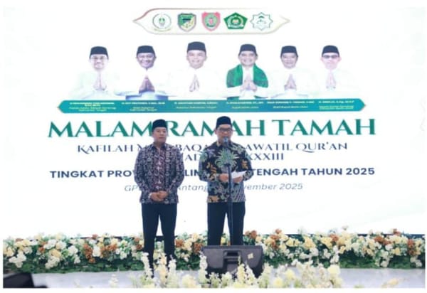 Malam Ta’aruf MTQH XXXIII Hangatkan Muara Teweh, Ukhuwah Kafilah Kalteng Menguat