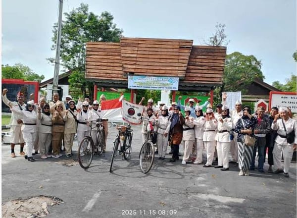 Lintas Generasi Hormati Pahlawan, Pesat Palangka Raya Ikut Tabur Bunga di TMP