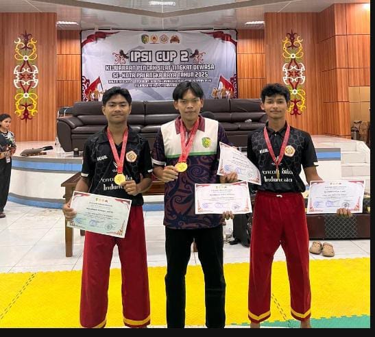 Prestasi Tiga Siswa MAN Kota Palangka Raya Pada IPSI Cup 2, Raih Emas dan Perunggu