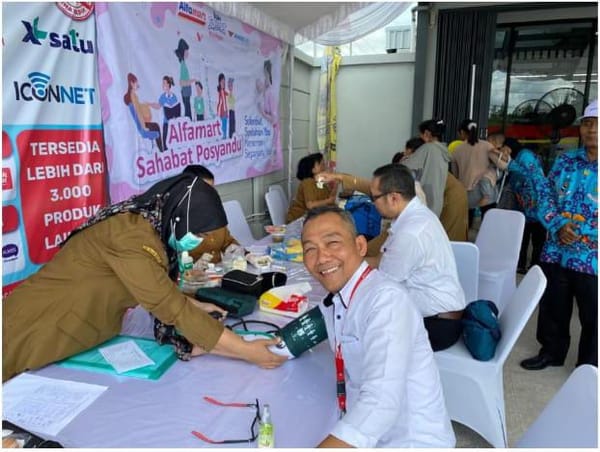 Grand Opening Alfamart Hadirkan Layanan Posyandu, Bukti Kepedulian untuk Warga