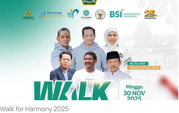 Sholawat Kebangsaan & Walk for Harmony: 40 Ribu Warga Dibidik Hadir, Kemenag Mantapkan Surabaya sebagai Panggung Kerukunan Nasional
