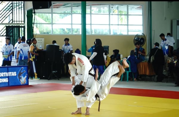 Muhammad Ramadhan Raih Perunggu Cabang Judo Porprov XII Kalsel