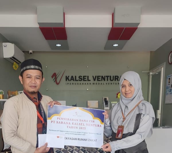PT. Sarana Kalsel Ventura dan Rumah Zakat Kalsel Kembali Bersinergi dalam Program CSR Bidang Kesehatan