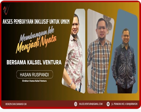 Sarana Kalsel Ventura Turut Berperan Aktif Dalam Meningkatkan Keberadaan UMKM