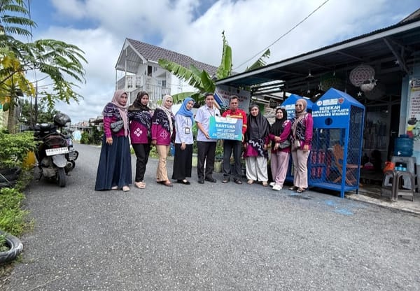 Kolaborasi Bank Kalsel dan Bank Sampah Bahe'mart Ubah Sampah Jadi Kegiatan Sosial dan Pemberdayaan Lingkungan