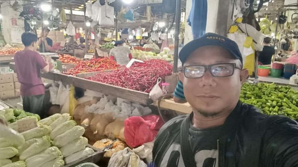 Harga Pangan di Pasar Flamboyan Pontianak Terpantau Stabil