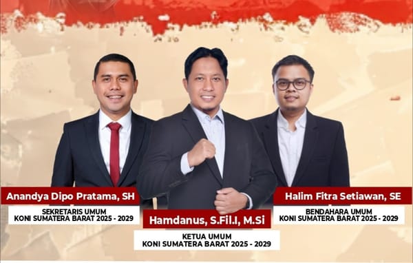 Pimpinan KONI Sumbar Tegaskan: Pemberian Bonus Rp9 Miliar Bukti Janji kepada Atlet dan Pelatih