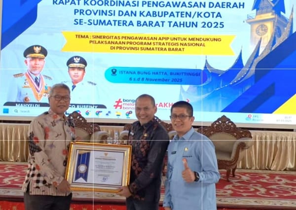 Sinergitas APIP Sumbar, Cegah Korupsi Wujudkan Tata Kelola Baik