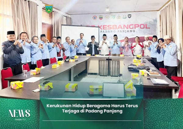 Wakil Walikota Alkex Saputra: Kerukunan Hidup Beragama di Padang Panjang Harus Terus Terjaga