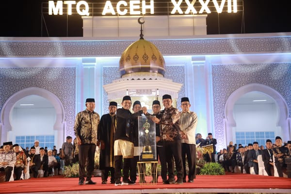 Aceh Besar Juara Umum MTQ XXXVII Aceh 2025