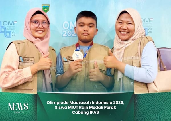 Siswa MI Unggul Terpadu Thawalib Padang Panjang, Raih Medali Perak OMI Cabang IPAS Tingkat Nasional