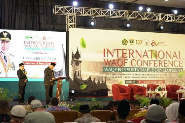 Mahyeldi Jadi Keynote Speaker Konferensi Wakaf Internasional, Tegaskan Sumbar Siap Jadi Pusat Wakaf Modern
