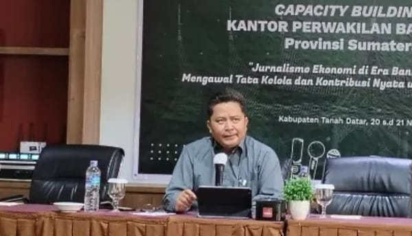 BI Prediksi Inflasi Sumbar Turun Menjelang Akhir 2025