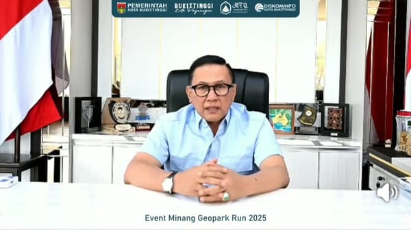 Utamakan Keselamatan, Minang Geopark Run 2025 di Bukittinggi, Ditunda