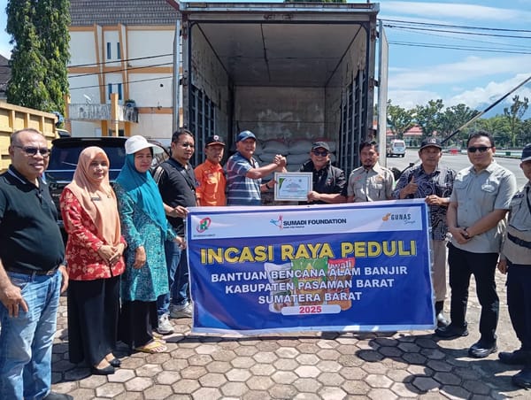 Pemkab Pasaman Barat Terima Bantuan Uang dan Sembako untuk Penanggulangan Bencana