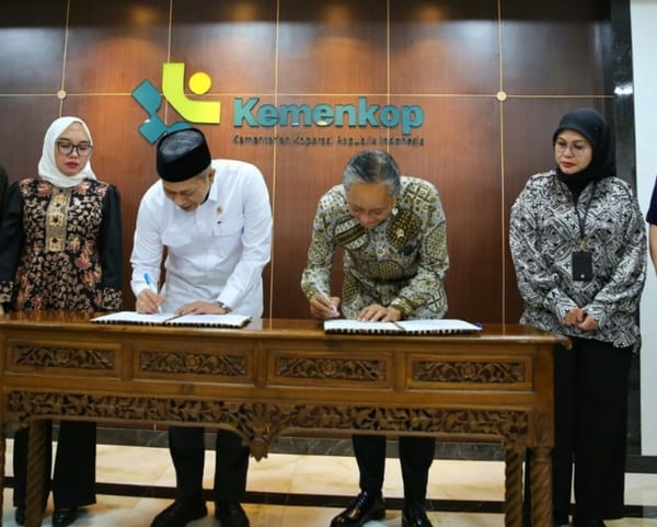 Dua Kementerian Kolaborasi Bersinergi Percepatan Pembangunan Fisik Koperasi Merah Putih