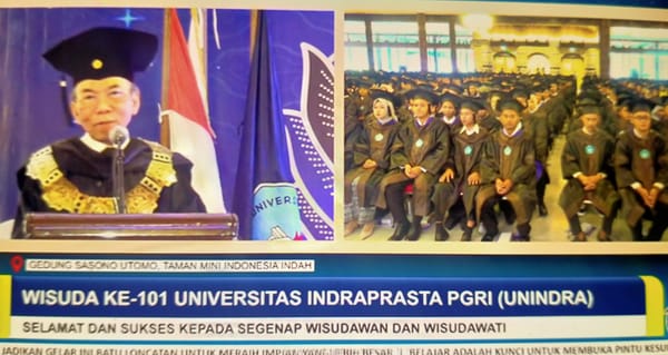 Unindra Berkomitmen Terus Melahirkan Lulusan yang Unggul, Berkarakter dan Berkontribusi bagi Bangsa.