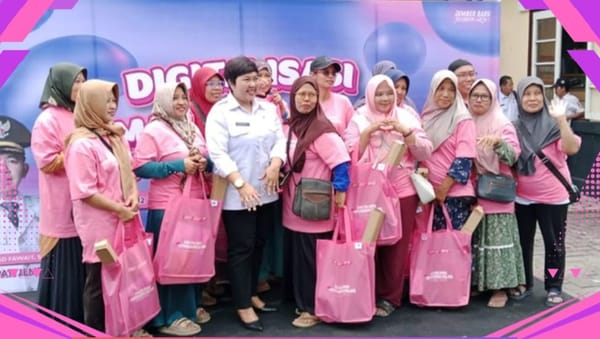 Disperindag Jember Menggelar Pelatihan Digital Marketing untuk Pedagang Pasar Tradisional