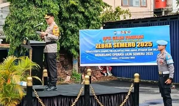 Kasat Lantas: Tindakan Represif Hanya 5 Persen Dalam Operasi Zebra Semeru 2025