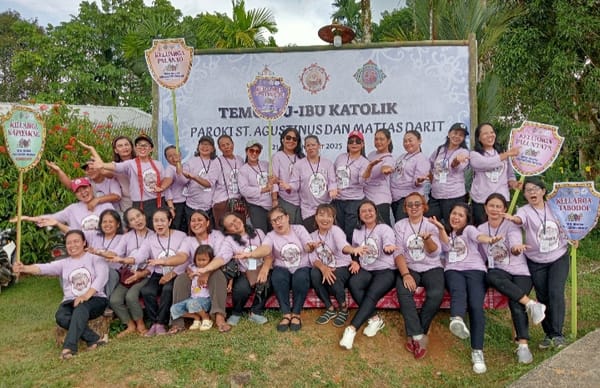 Temu Akbar Ibu-Ibu Katolik Darit kabupaten Landak