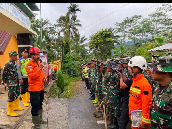Fokus Pencarian Korban Tanah Longsor Banjarnegara Hari Ke 7 Disektor A dan C
