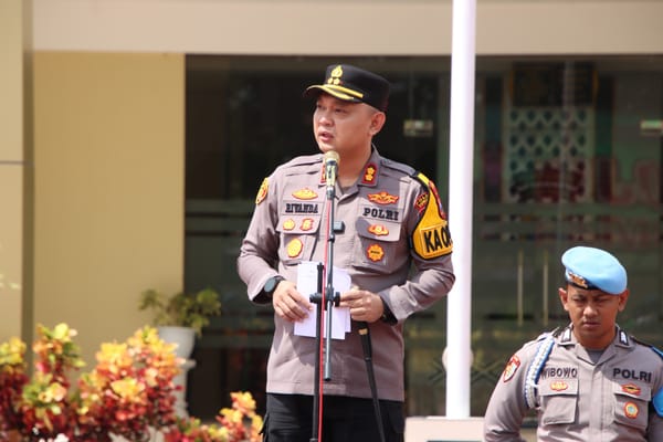 Wujudkan Tanggap Bencana, Kapolres Sumenep Tegaskan Kesiapan Personel dan Sarpras