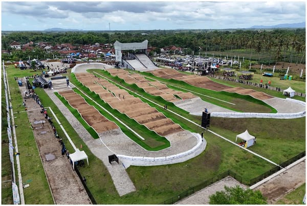 Berstandar Olimpiade, Sirkuit BMX Muncar Banyuwangi jadi Pemusatan Latihan Pembalap Dunia
