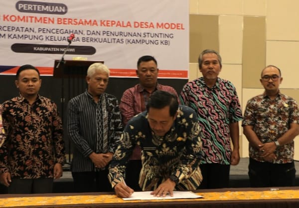 Pemkab Ngawi Tetapkan 4 Desa Model Cegah Stunting