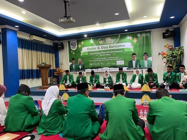 Doa dan Zikir Bersama Menyambut Milad ke-63 Tahun 2025 Fakultas Ekonomi & Bisnis FEB UMI Makassar
