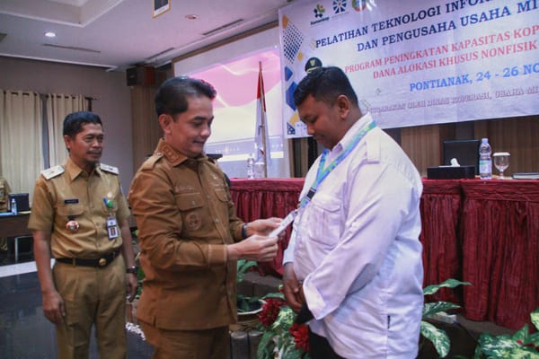 Pemkot Pontianak Siapkan Koperasi Masuk Era 4.0 Lewat Literasi Digital