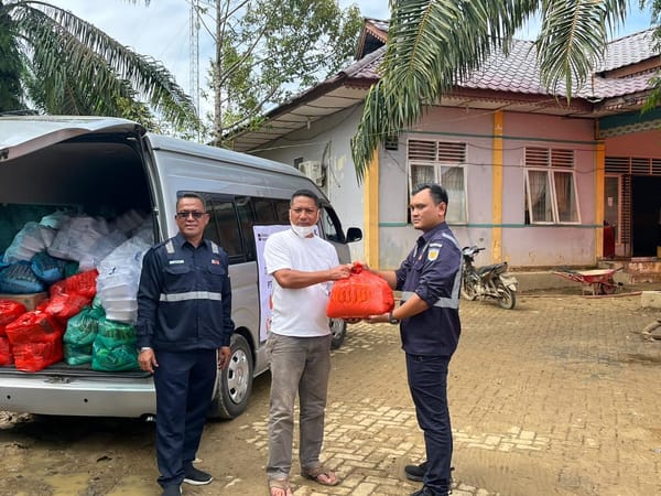 KAI Divre I Sumut Rangkul Penyintas Banjir Aceh Tamiang dan Langsa Melalui Penyaluran Bantuan 498 Paket Sembako*