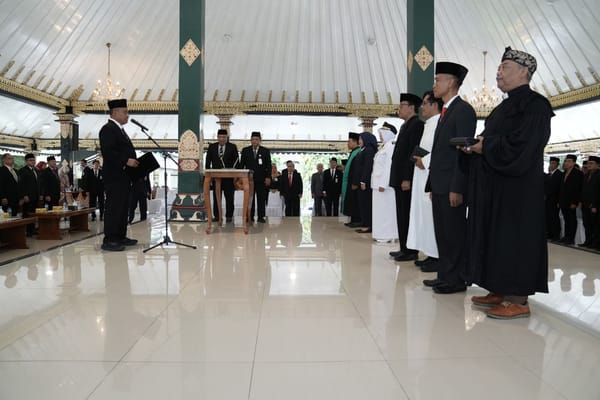 Bupati Sleman Lantik 103 Pejabat di Lingkungan Pemkab Sleman
