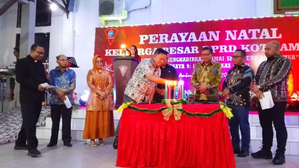 Walikota Ambon dan Ketua DPRD :Natal Harus Hadirkan Damai Sejahtera Lewat Tindakan Nyata