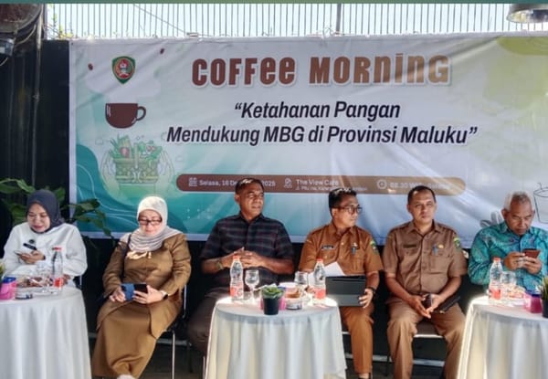 Stok Pangan Maluku Aman hingga Akhir Tahun, Pemprov Dukung MBG