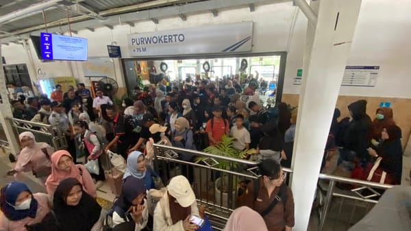 KAI Daop 5 Sediakan Wifi Gratis di Stasiun Purwokerto, Tiket Nataru Masih Tersedia