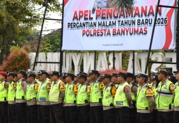 Apel Kesiapan Pelayanan Masyarakat Sambut Malam Tahun Baru