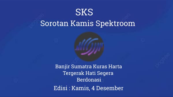 Banjir Sumatra Kuras Harta, Tergerak Hati Segera Berdonasi