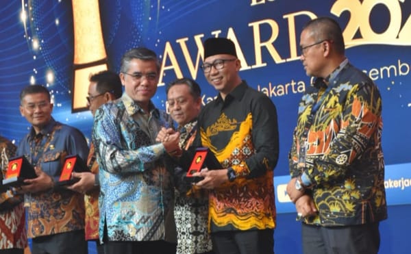 Terima Penghargaan Pembina Produktif, Gubernur Lampung Dinilai Mampu Tingkatkan Produktifitas Tenaga Kerja di Daerah