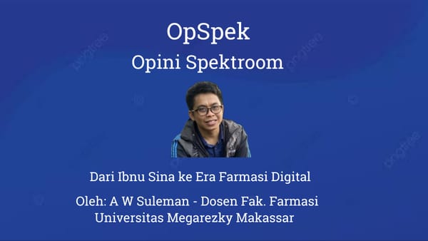 Dari Ibnu Sina ke Era Farmasi Digital