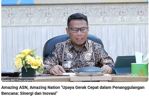 Rendi Riswandi : Gercep, Korpri Lampung Kumpul dan Salurkan Bantuan Bencana, Buka Rekening Bumbung Kemanusiaan