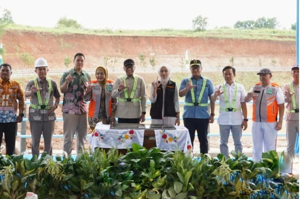 Gubernur Mirza Resmikan Embung Kemiling, Wujud Nyata Komitmen Terhadap Pelestarian Lingkungan