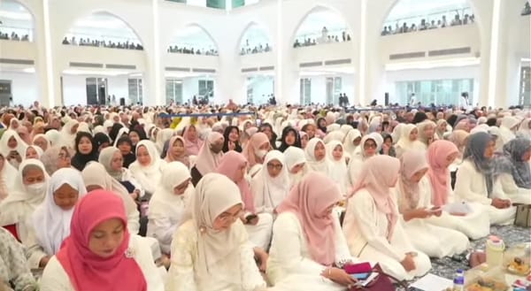 Habib Husein Jafar : " Kalau Kita Belum Bisa Bangun Mesjid Secara Lahir, Bangunlah Masjid Secara Bathin"